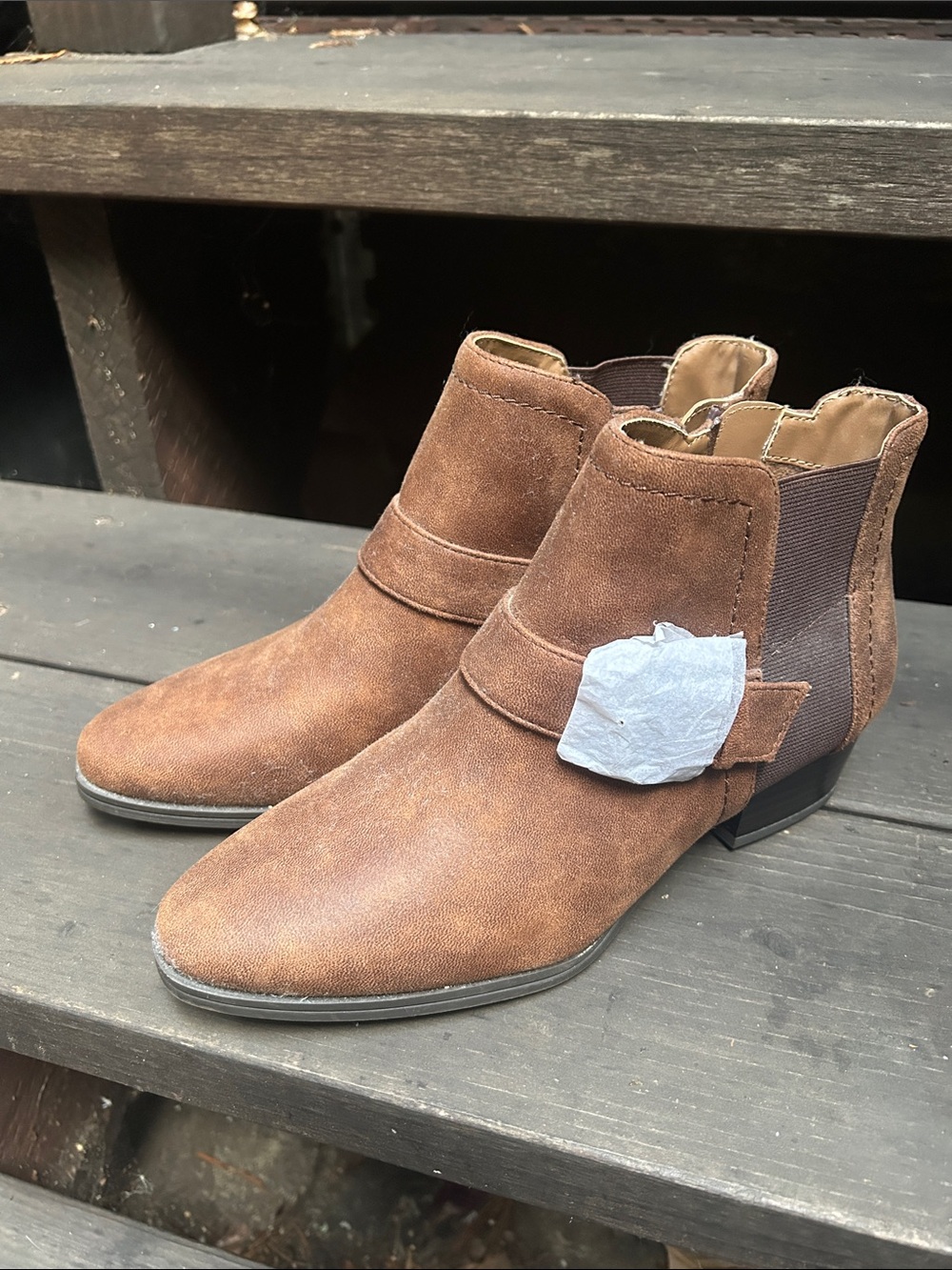 Aerosoles Brown Ankle Boots